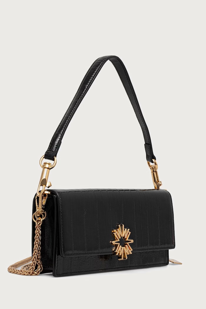 Aldo Borsa a tracollo da donna in pelle x ZUHAIR MURAD ZM.ALDO.04.001 nero AW26