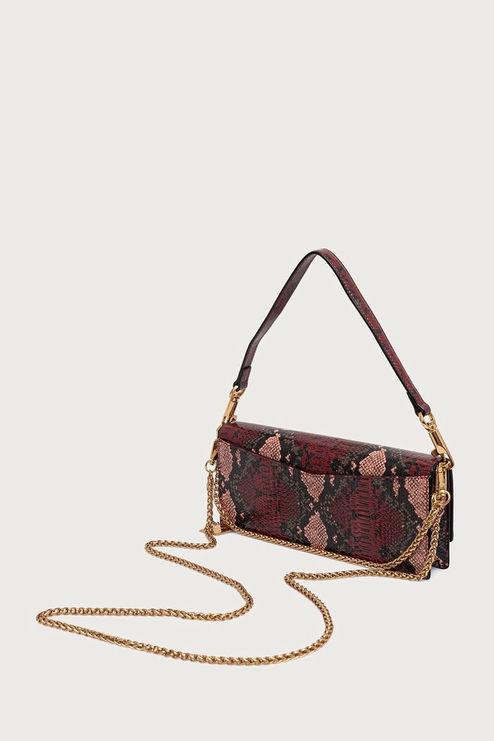 Akcesoria Aldo Torebka crossbody damska skórzana x ZUHAIR MURAD ZM.ALDO.04.978 bordowy