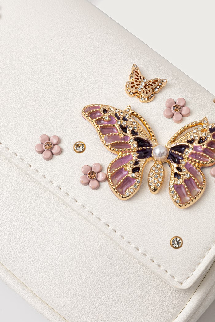 Aldo torebka crossbody damska z imitacji skóry LUNABLOOM beżowy LUNABLOOM.100