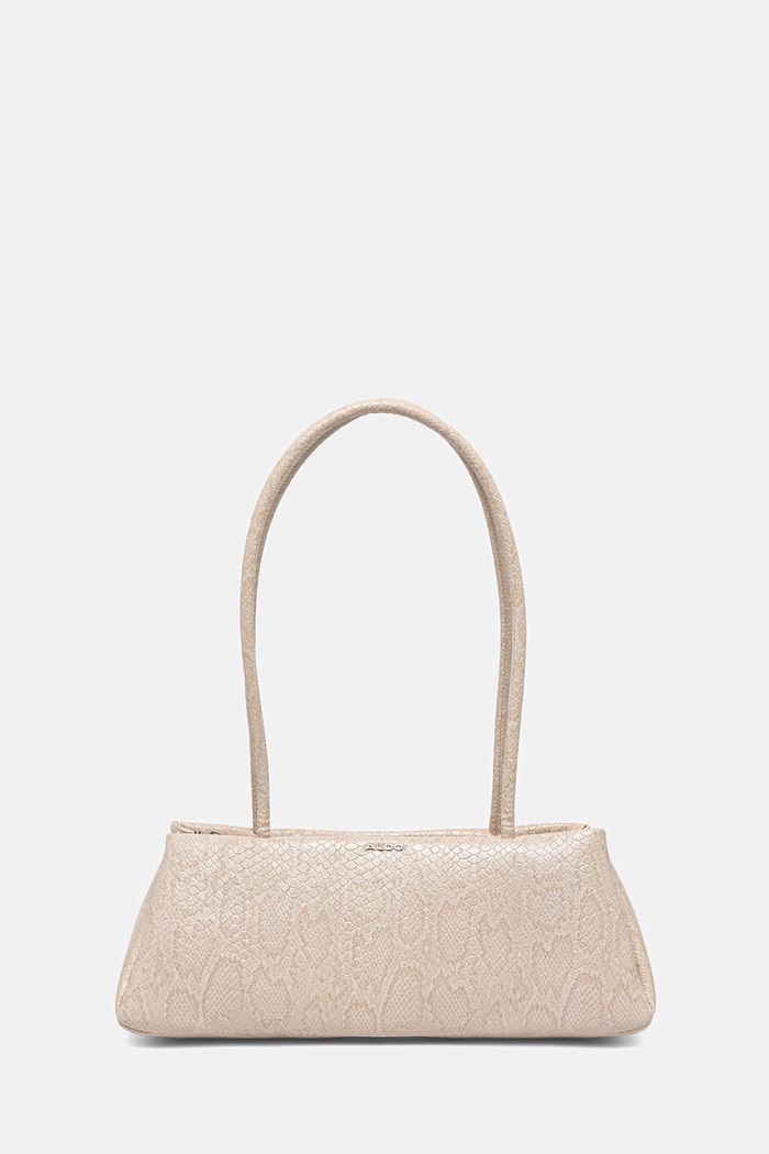 Aldo baguette kabelka dámská z imitace kůže ALESIA béžová ALESIA.168