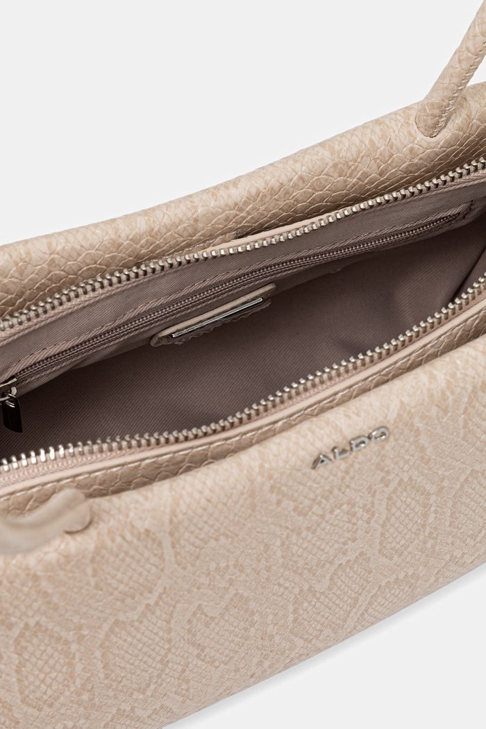 Aldo baguette kabelka dámská z imitace kůže ALESIA béžová ALESIA.168