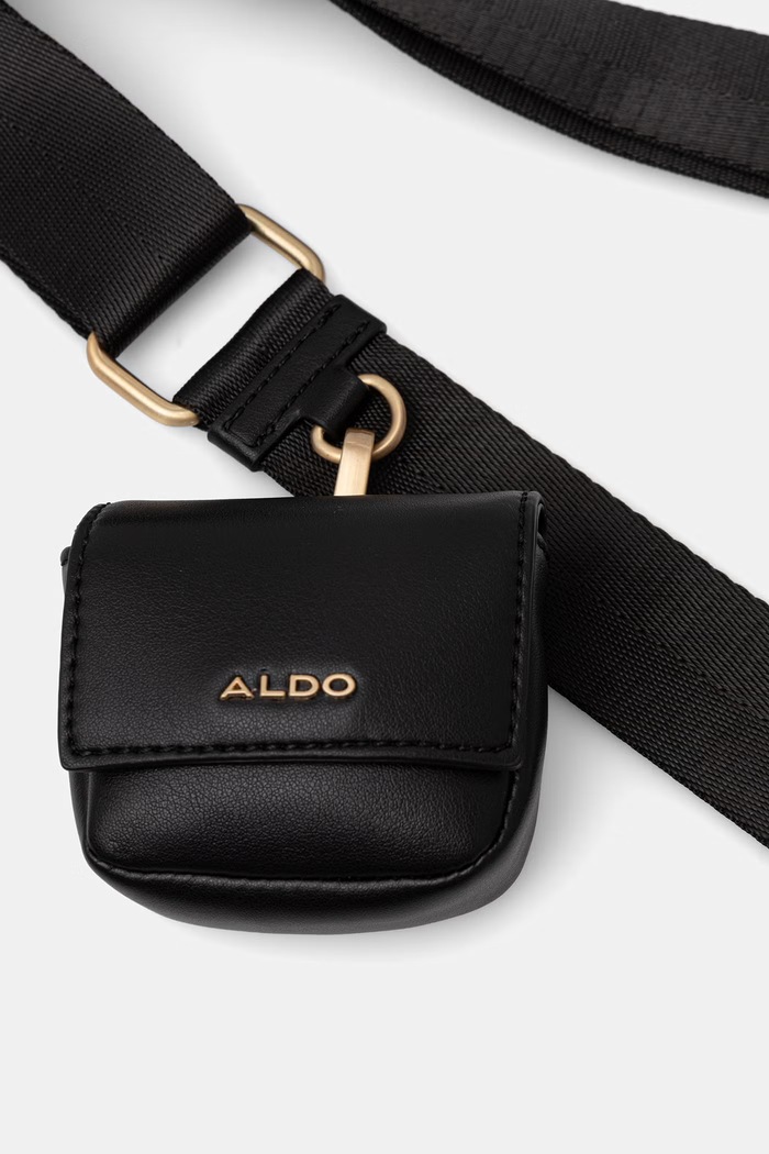 Aldo crossbody torbica ženska iz umetnega usnja SYENNA črna SYENNA.006