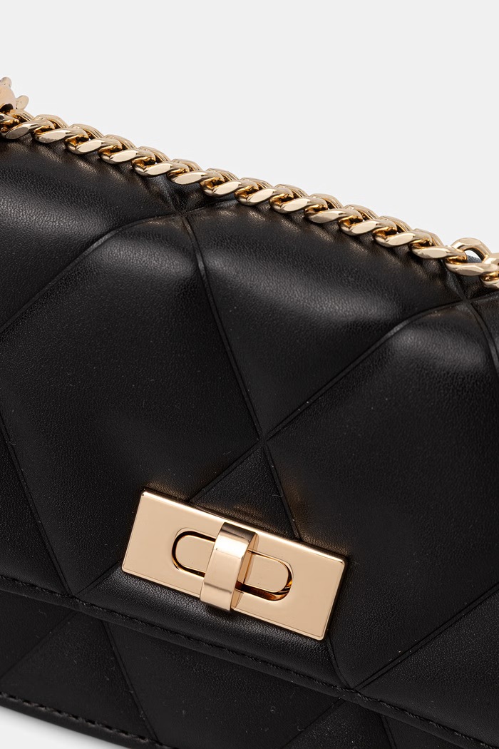Aldo crossbody torbica ženska iz umetnega usnja BELLAGRACE črna BELLAGRACE.001