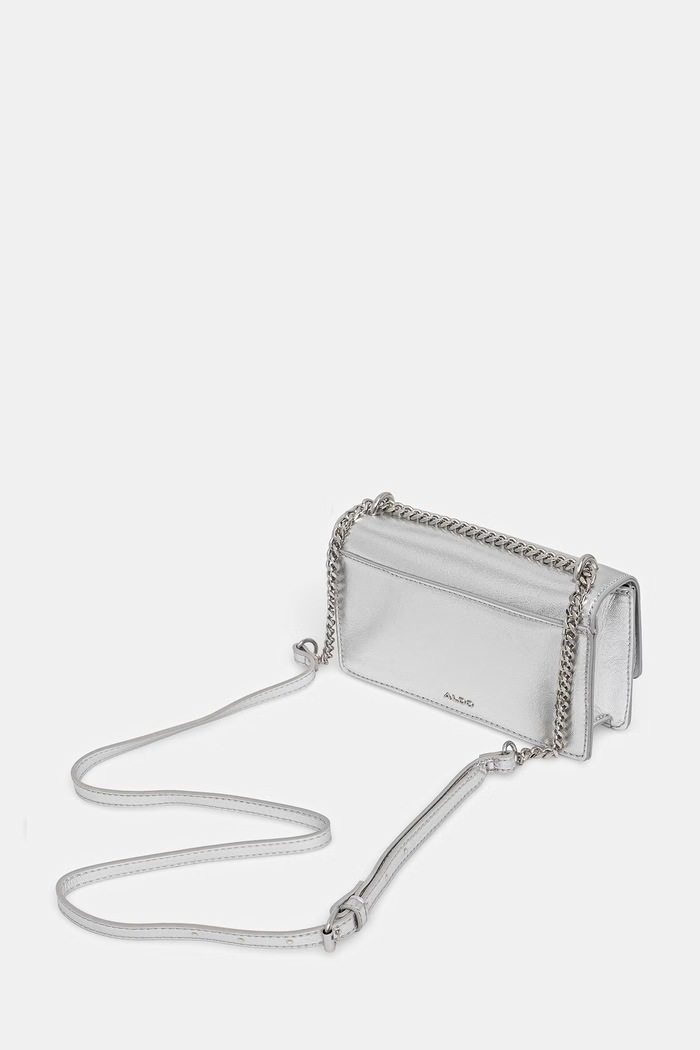 Accessori Aldo borsa a tracollo da donna BELLAGRACE BELLAGRACE.042 argento