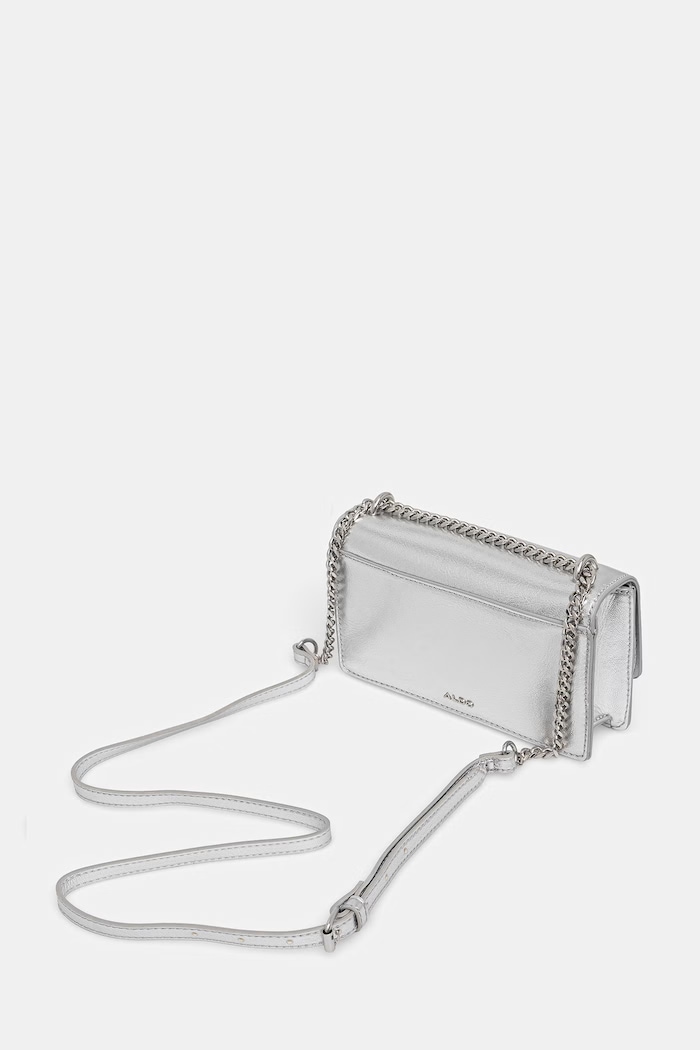 Accessori Aldo borsa a tracollo da donna BELLAGRACE BELLAGRACE.042 argento