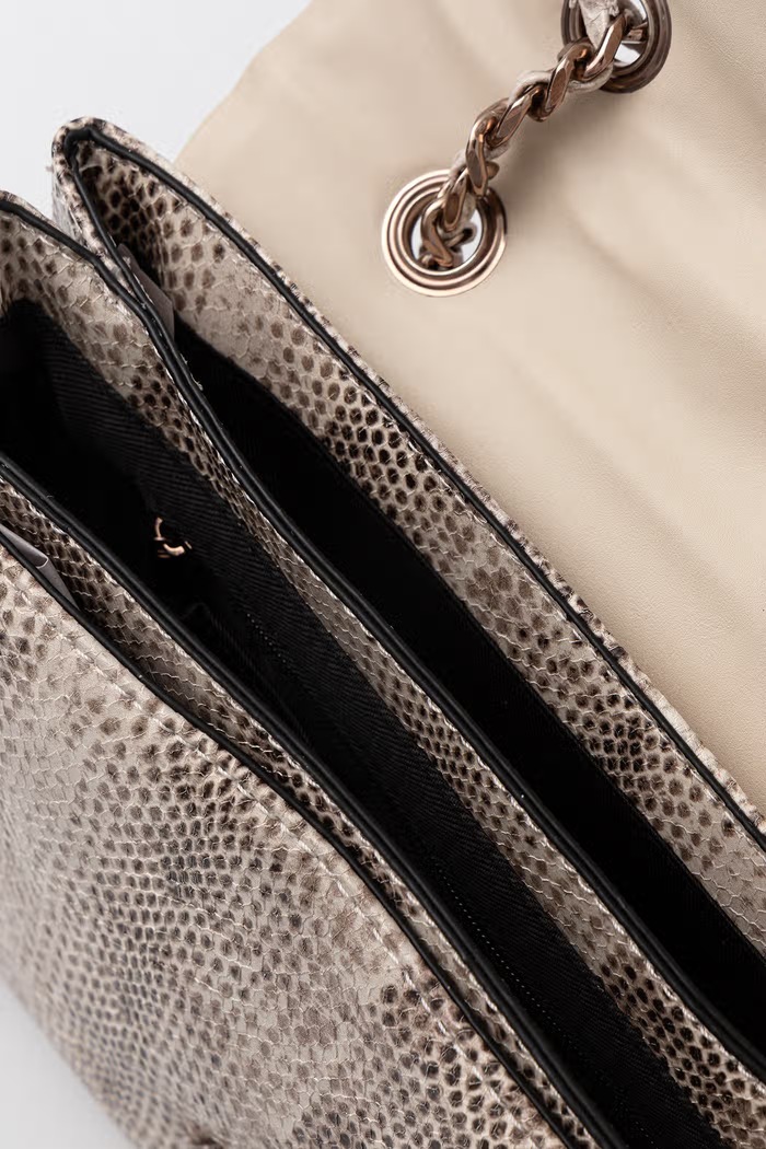 Aldo torebka crossbody damska z imitacji skóry ALICIE ALICIE.116 beżowy