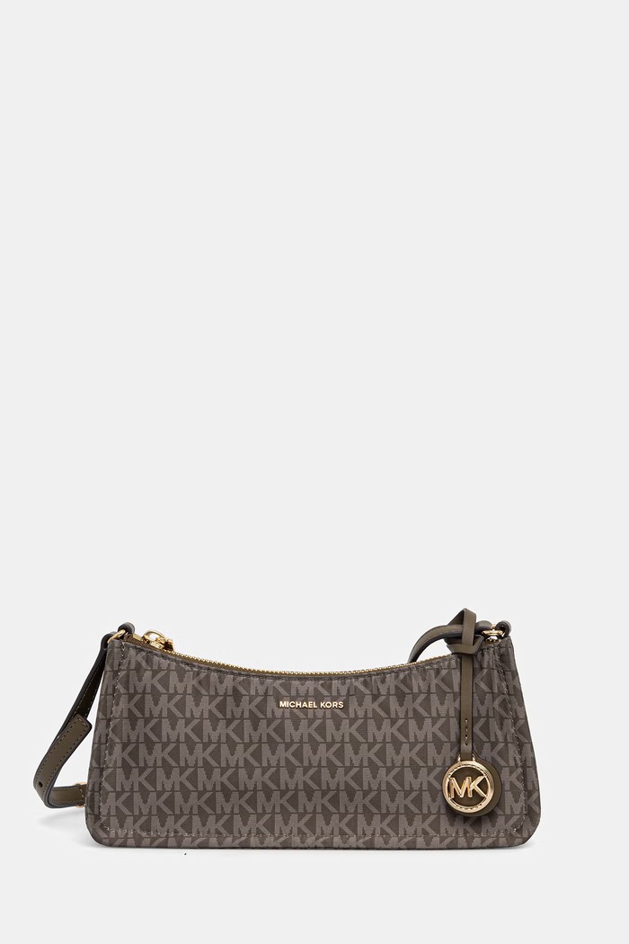 MICHAEL Michael Kors чанта crossbody дамска Zadie зелен 32T6G6ZC5C