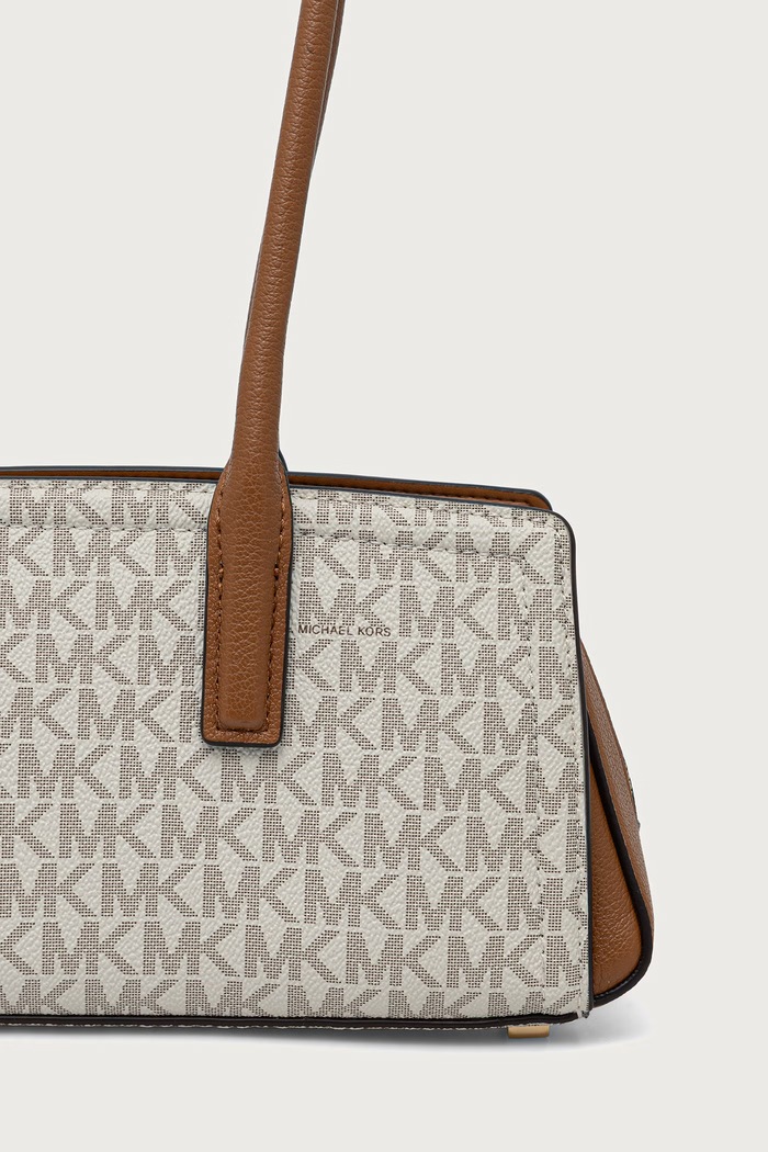 Akcesoria MICHAEL Michael Kors Torebka bagietka damska LAILA 30T6G9IT0B beżowy