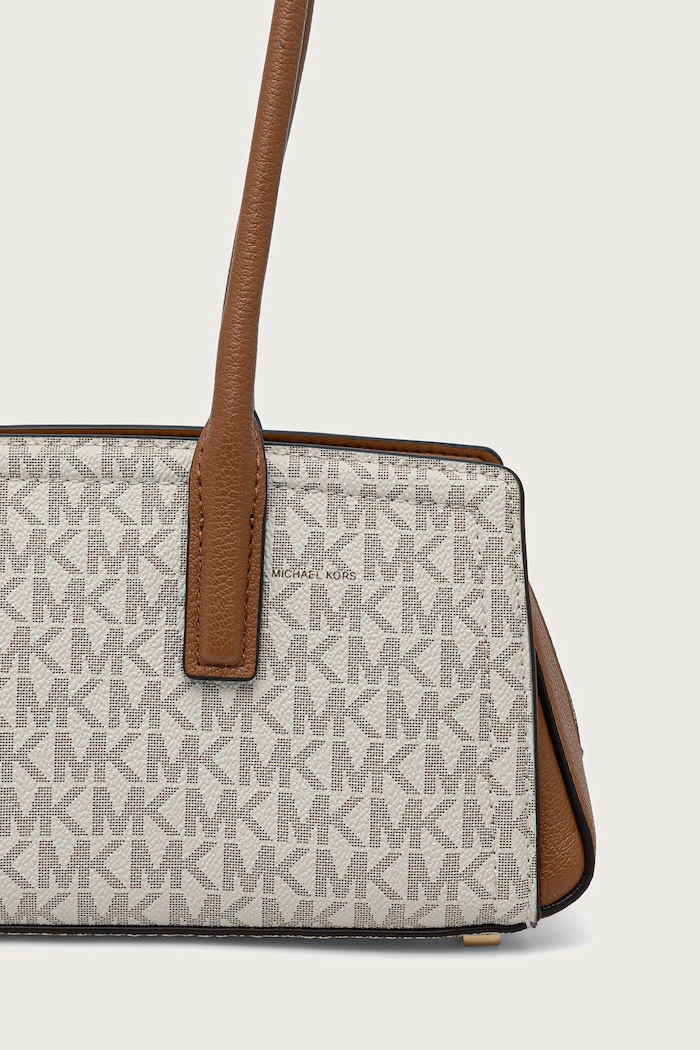 Akcesoria MICHAEL Michael Kors Torebka bagietka damska LAILA 30T6G9IT0B beżowy