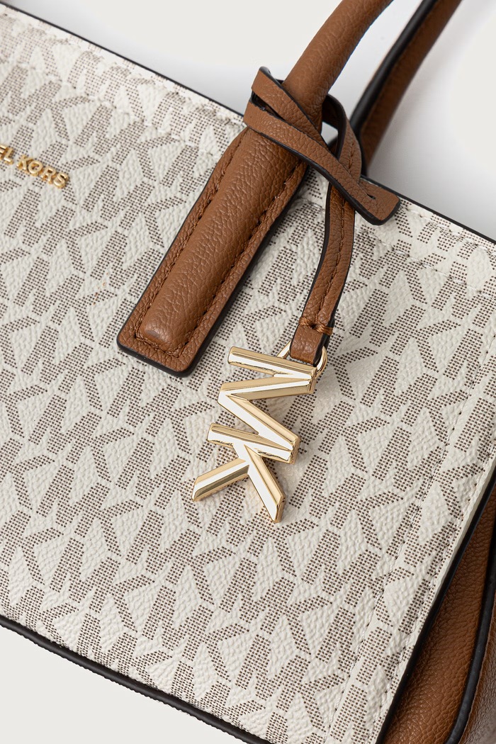Torebka bagietka damska LAILA MICHAEL Michael Kors 30T6G9IT0B beżowy