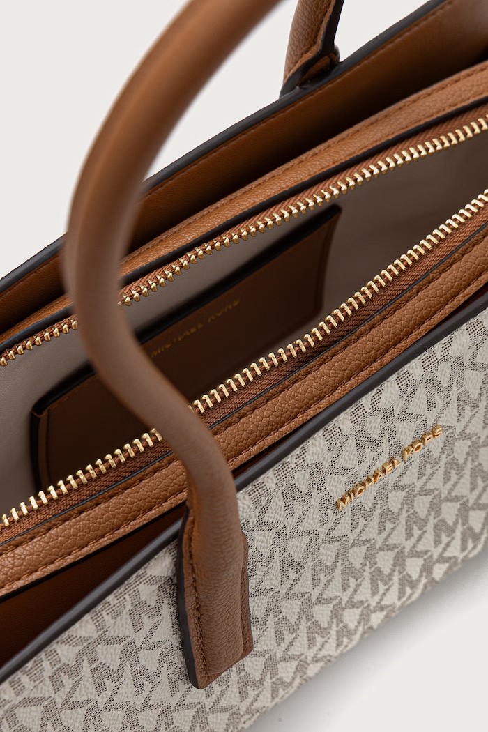 Torebka bagietka damska LAILA MICHAEL Michael Kors beżowy 30T6G9IT0B