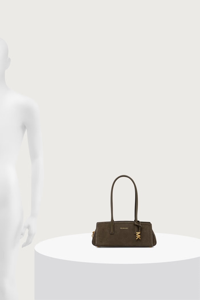 MICHAEL Michael Kors Torebka bagietka damska zamszowa LAILA 30T6A9IT0S