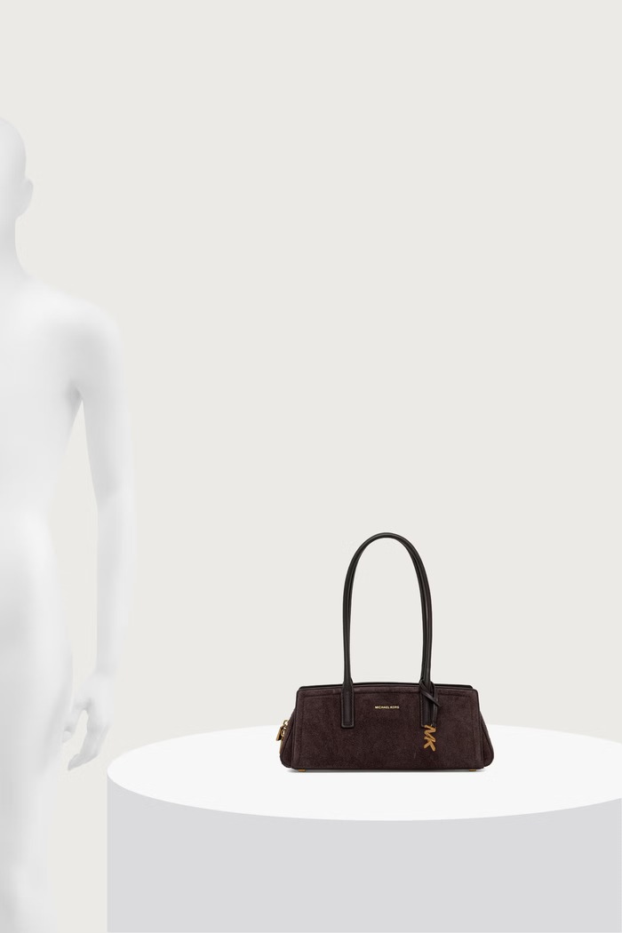 MICHAEL Michael Kors Torebka bagietka damska zamszowa LAILA 30T6A9IT0S