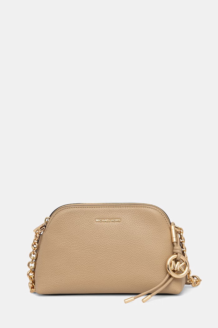 MICHAEL Michael Kors torebka crossbody damska skórzana Freddie beżowy 32T6GX4C1L