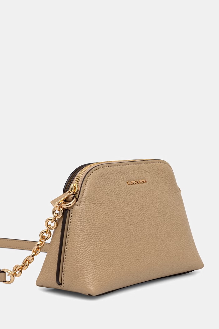 MICHAEL Michael Kors torebka crossbody damska skórzana Freddie 32T6GX4C1L beżowy AW26
