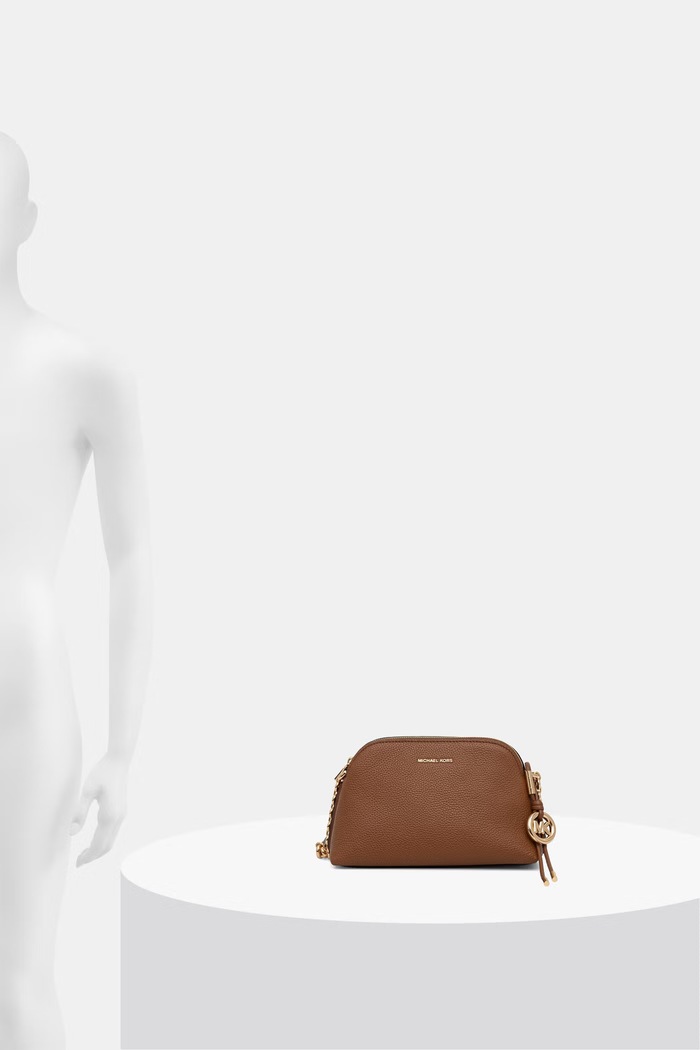MICHAEL Michael Kors torebka crossbody damska skórzana Freddie 32T6GX4C1L brązowy