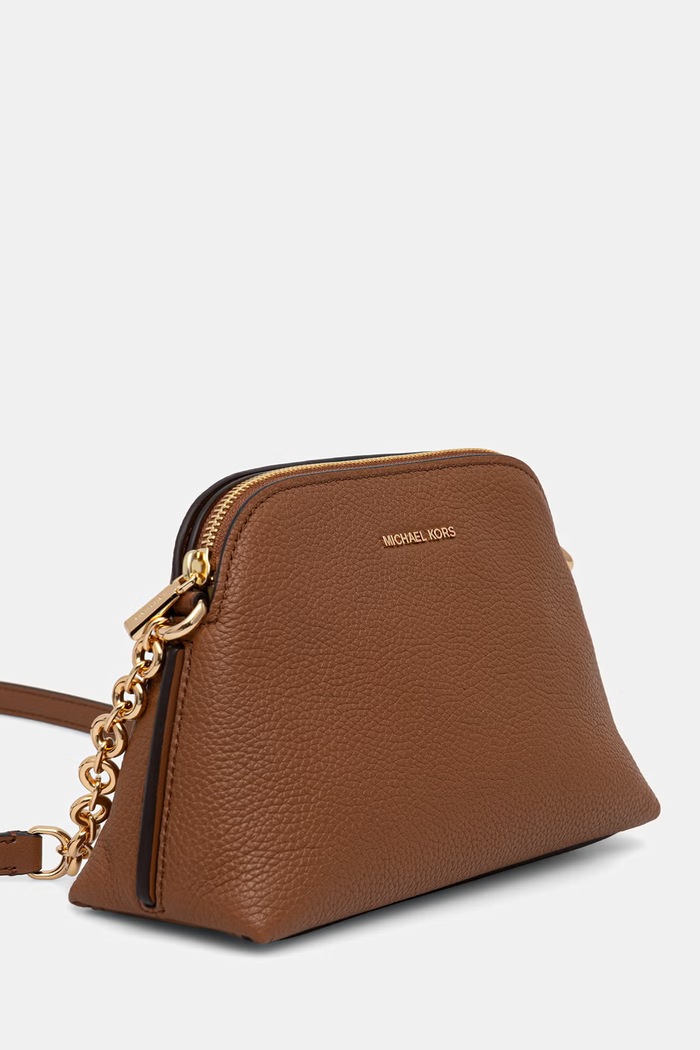 MICHAEL Michael Kors torebka crossbody damska skórzana Freddie 32T6GX4C1L brązowy AW26