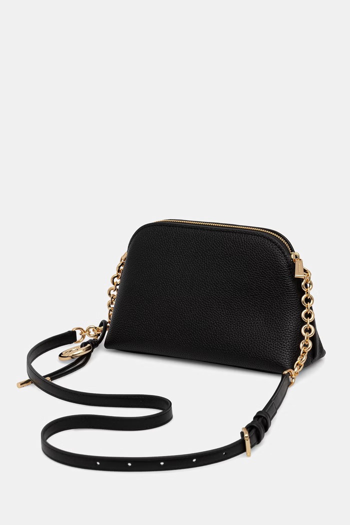 Akcesoria MICHAEL Michael Kors torebka crossbody damska skórzana Freddie 32T6GX4C1L czarny