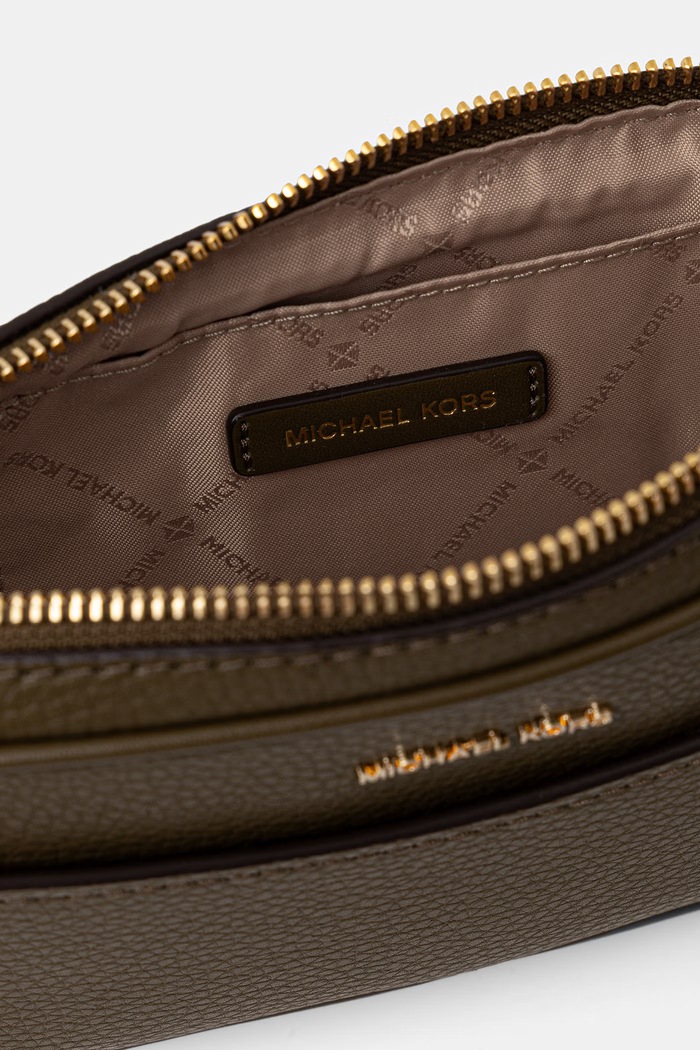 MICHAEL Michael Kors crossbody kabelka dámska kožená May 32T6GX5C1L zelená