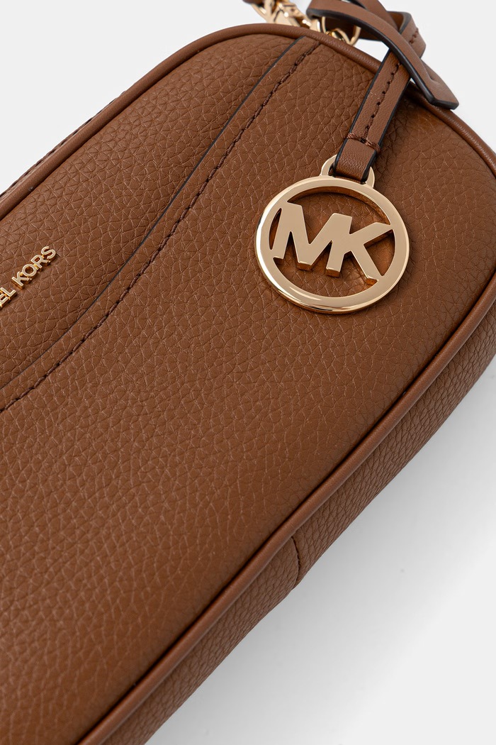 MICHAEL Michael Kors torebka crossbody damska skórzana May brązowy 32T6GX5C1L