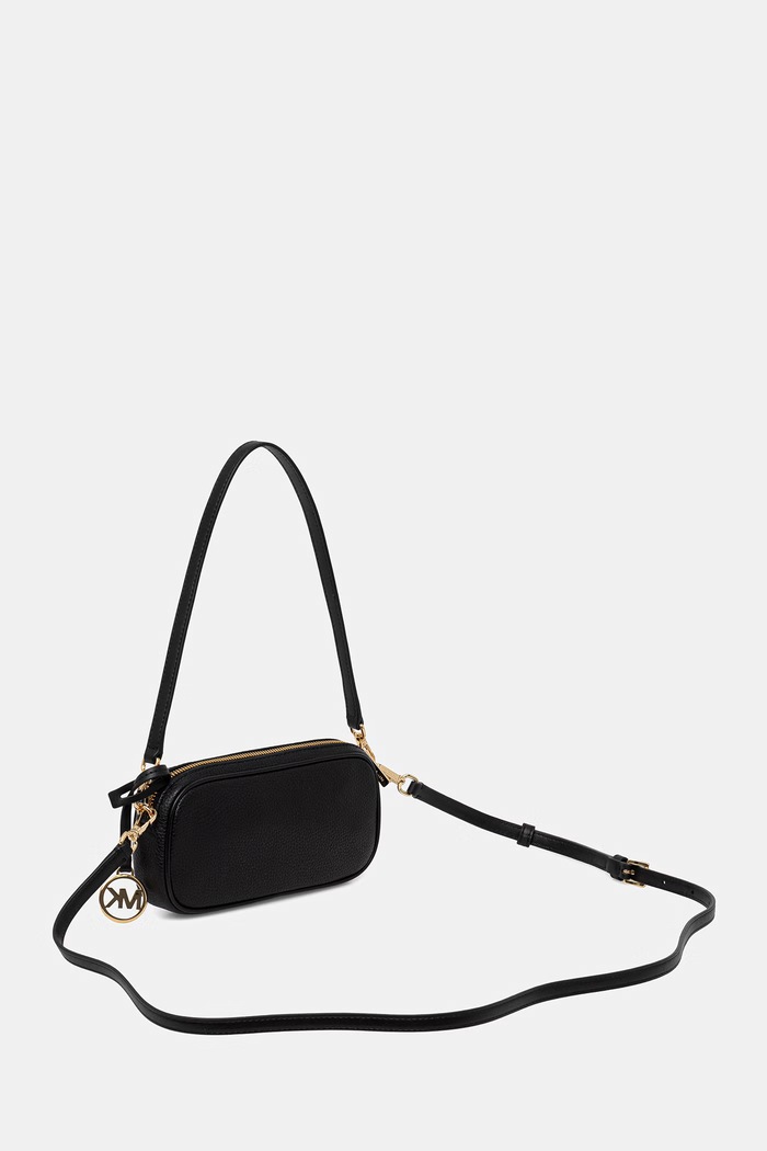 Dodatki MICHAEL Michael Kors crossbody torbica ženska usnjena May 32T6GX5C1L črna