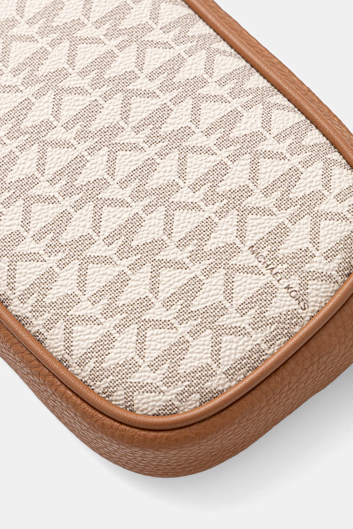 MICHAEL Michael Kors crossbody kabelka dámska z imitácie kože May béžová 32T6GX5C1B