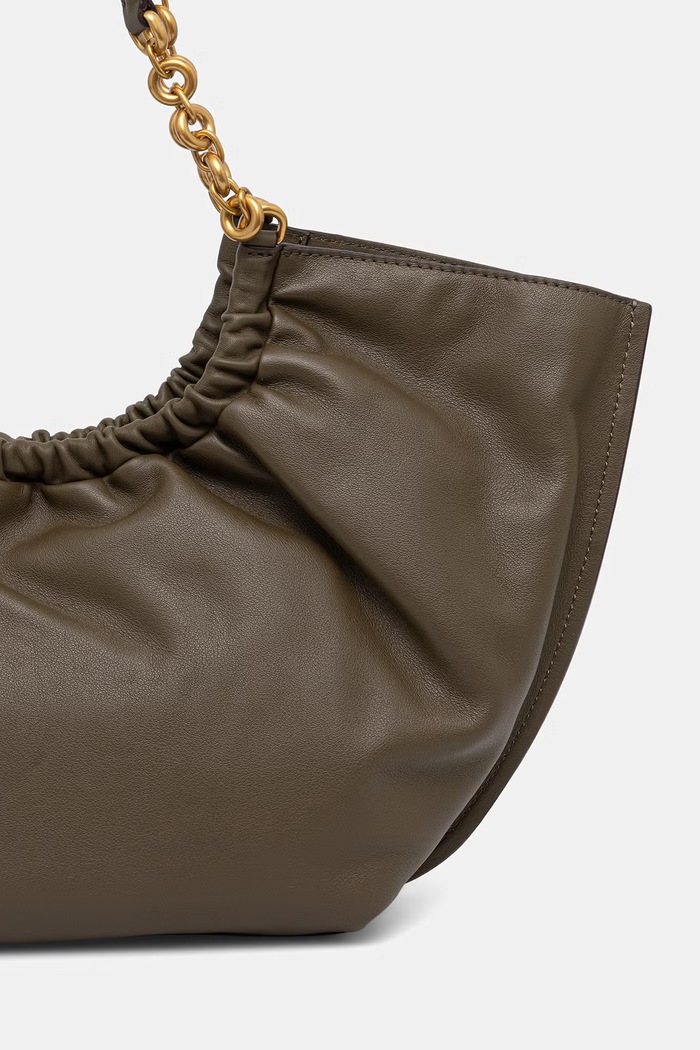 Аксессуары MICHAEL Michael Kors сумка tote для женщин кожаная Indie 30T6A50T5L зелёный