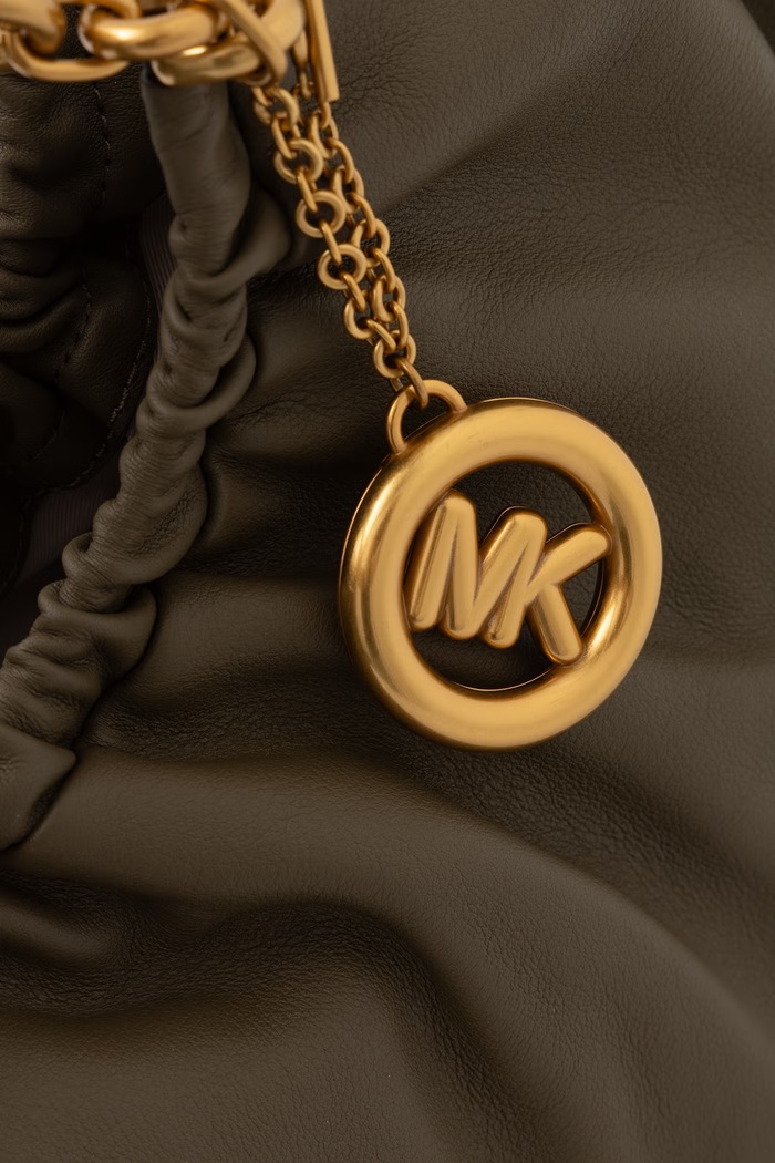 MICHAEL Michael Kors сумка tote для женщин кожаная Indie зелёный 30T6A50T5L