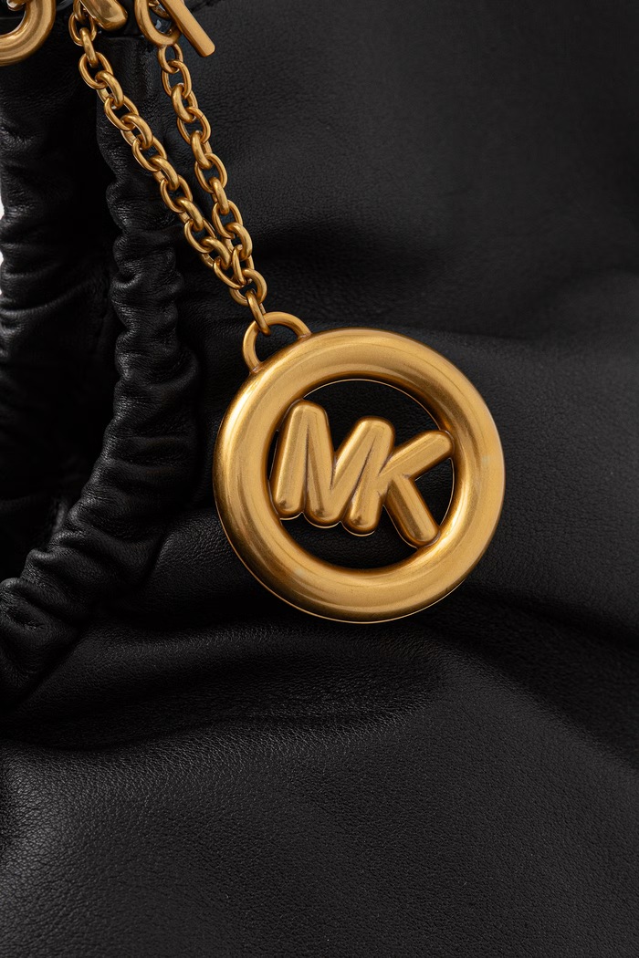 MICHAEL Michael Kors torebka tote damska skórzana Indie 30T6A50T5L czarny