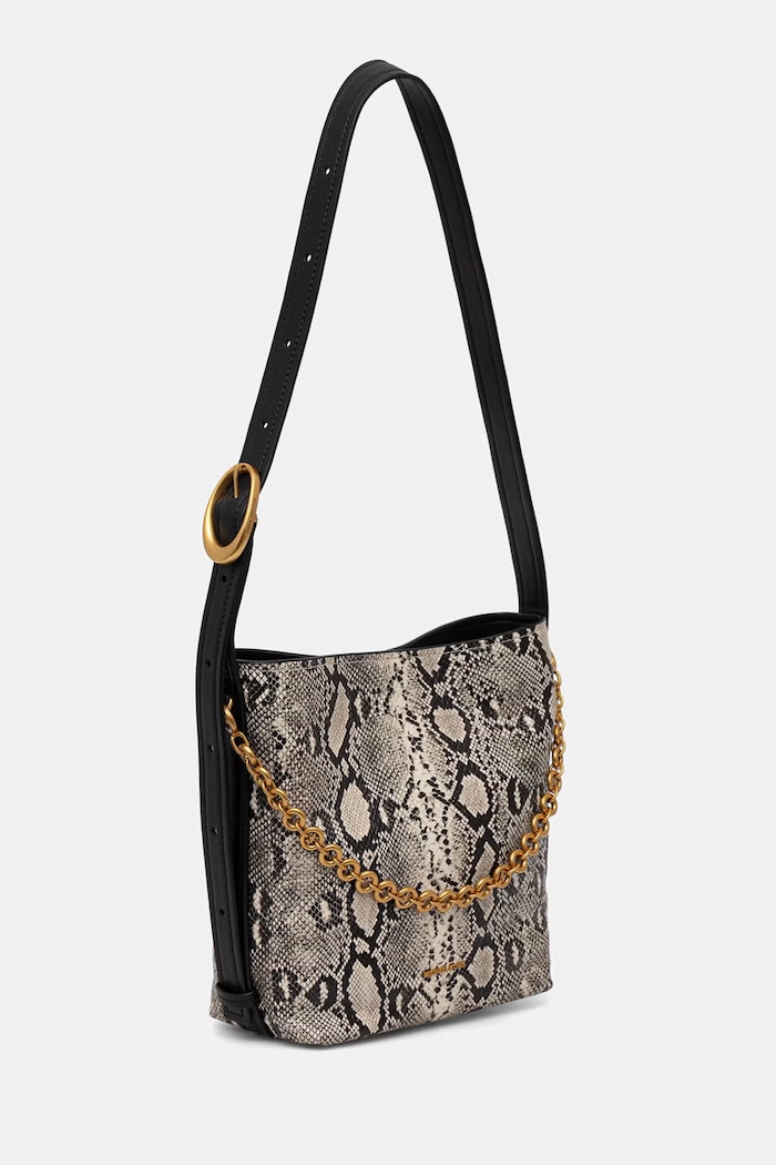 MICHAEL Michael Kors torebka damska skórzana Nolita 30T6AUEM5T beżowy AW26