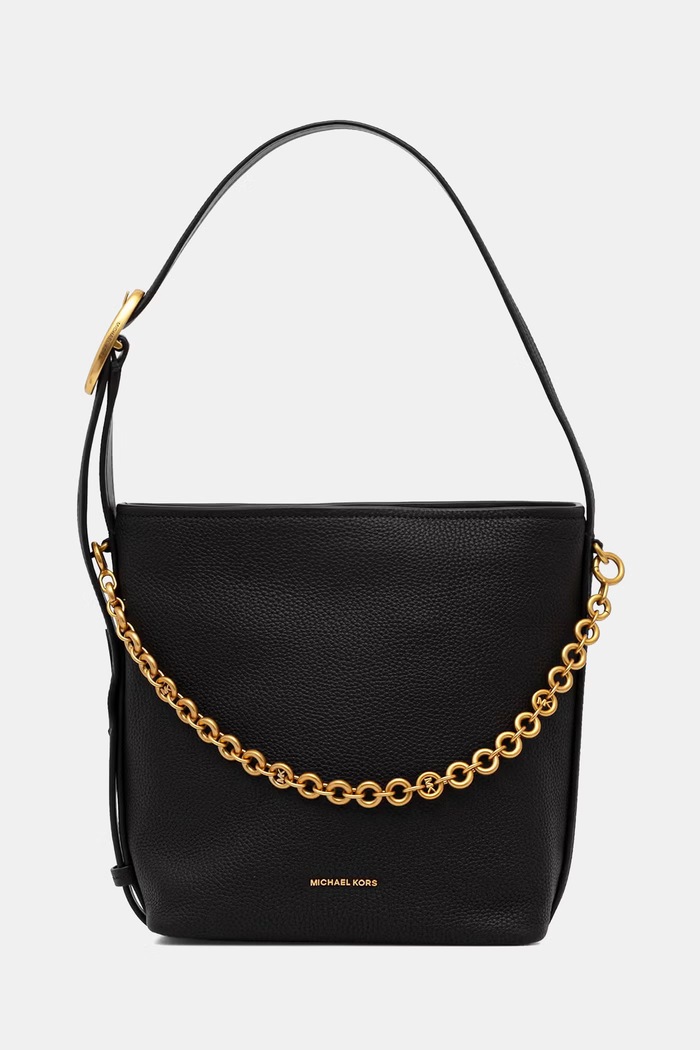 MICHAEL Michael Kors torebka damska skórzana Nolita czarny 30T6AUEM5L