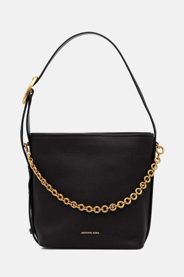 MICHAEL Michael Kors torebka damska skórzana Nolita czarny 30T6AUEM5L