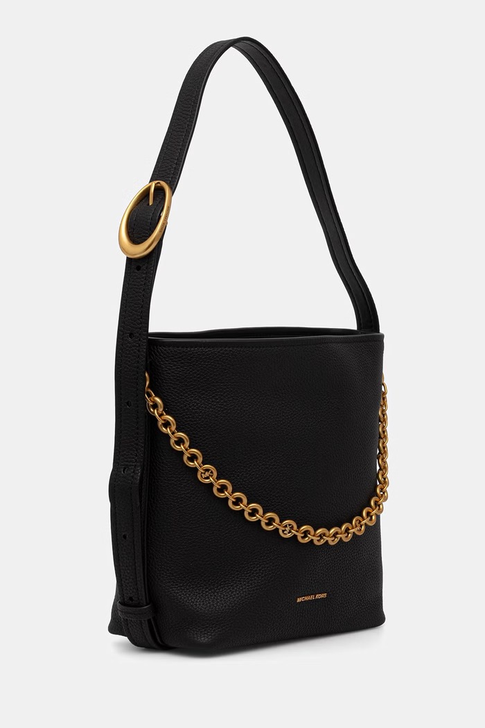 MICHAEL Michael Kors torebka damska skórzana Nolita 30T6AUEM5L czarny AW26