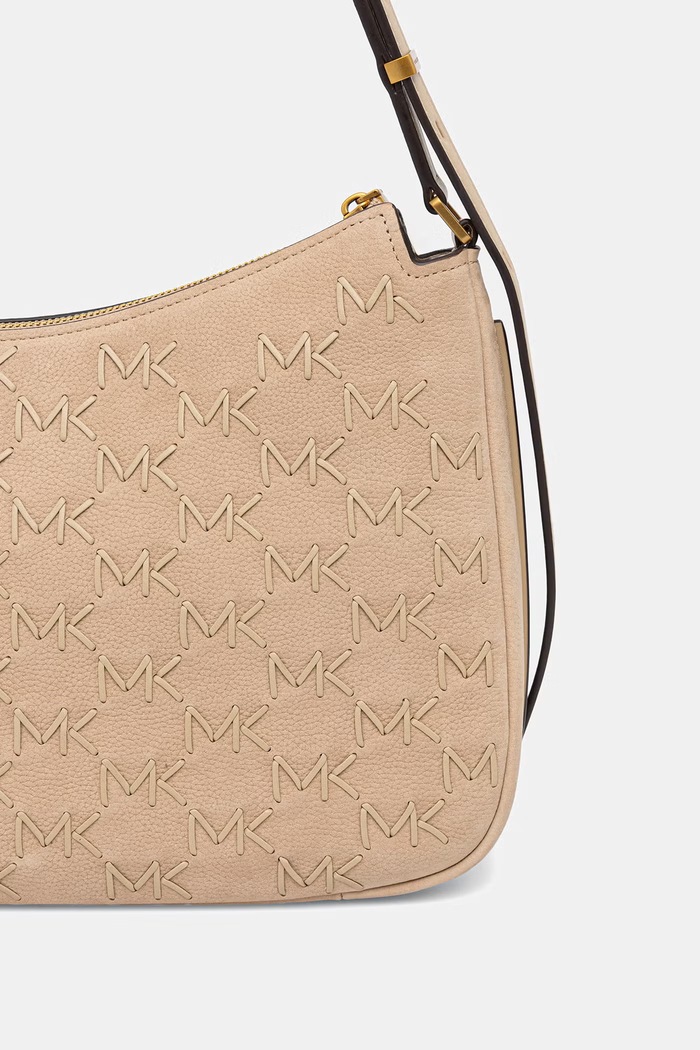 Akcesoria MICHAEL Michael Kors torebka crossbody damska skórzana Nolita 30T6AY5L2U beżowy
