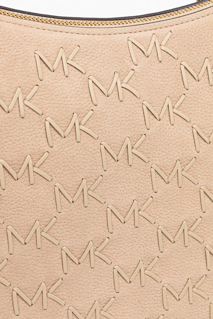 MICHAEL Michael Kors torebka crossbody damska skórzana Nolita beżowy 30T6AY5L2U