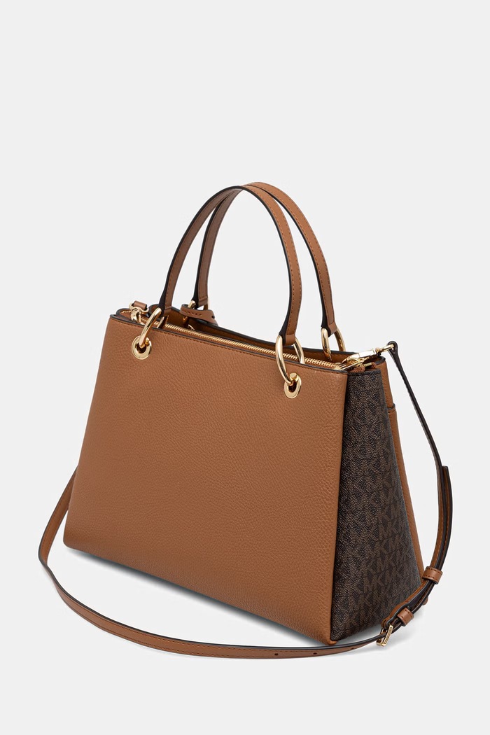 Akcesoria MICHAEL Michael Kors torebka crossbody damska z imitacji skóry May 30T6GX5L8B brązowy