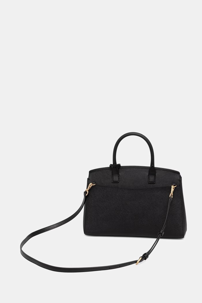 Akcesoria MICHAEL Michael Kors listonoszka damska z imitacji skóry Landry 30T6GX7S2L czarny