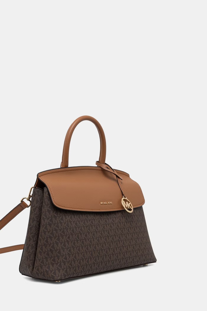 MICHAEL Michael Kors torebka damska z imitacji skóry Landry 30T6GX7S2B brązowy AW26