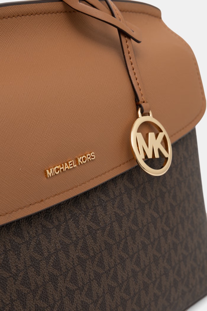 MICHAEL Michael Kors torebka damska z imitacji skóry Landry brązowy 30T6GX7S2B