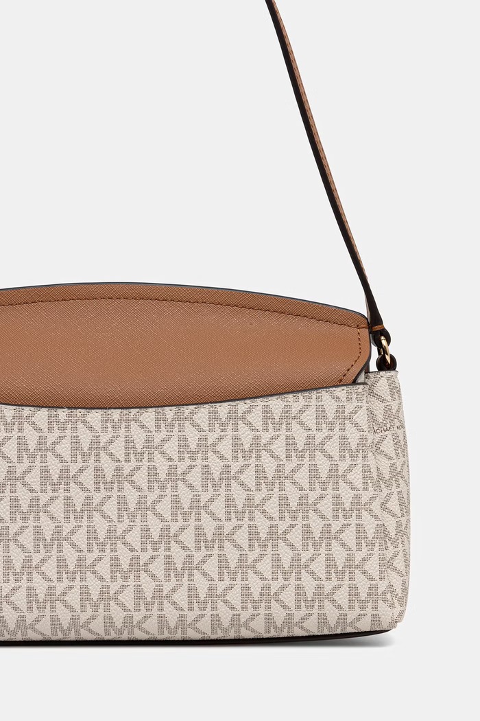 Akcesoria MICHAEL Michael Kors torebka damska z imitacji skóry Landry 32T6GX7U8B beżowy