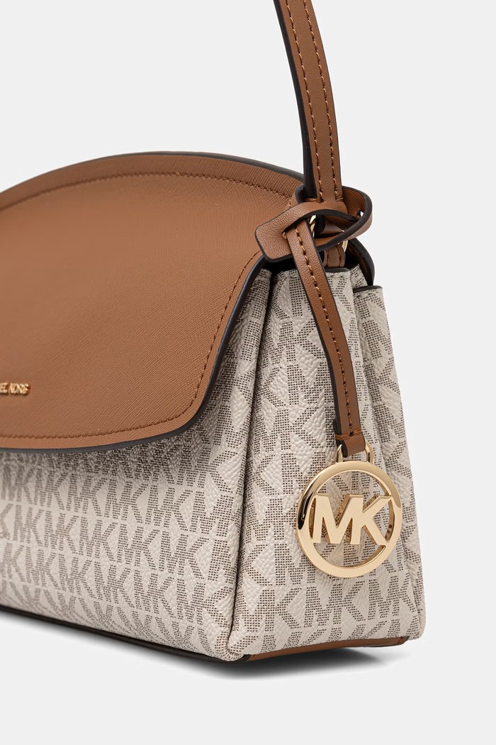 MICHAEL Michael Kors torebka damska z imitacji skóry Landry beżowy 32T6GX7U8B