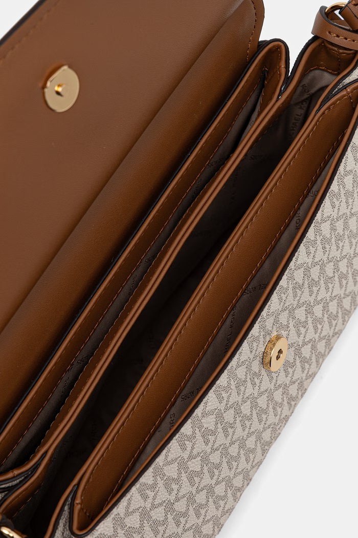 MICHAEL Michael Kors torebka damska z imitacji skóry Landry 32T6GX7U8B beżowy