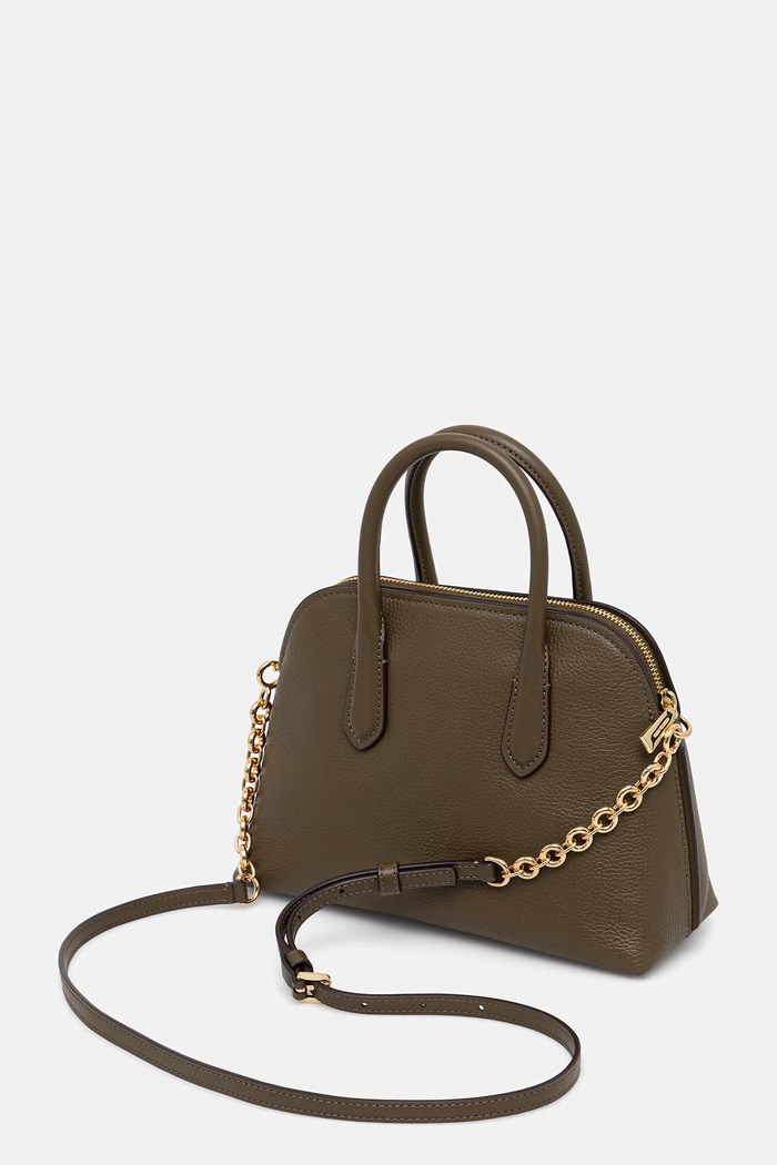Аксесоари MICHAEL Michael Kors чанта дамска от кожа Freddie 30T6GX4S2L зелен