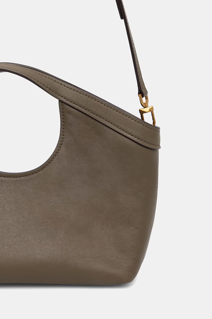 Akcesoria MICHAEL Michael Kors torebka crossbody damska skórzana Haddie 32T6AX6C2L zielony