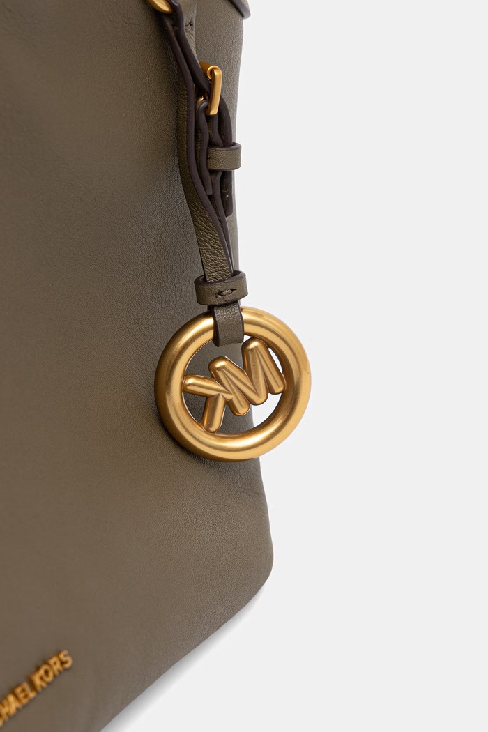 MICHAEL Michael Kors torebka crossbody damska skórzana Haddie zielony 32T6AX6C2L