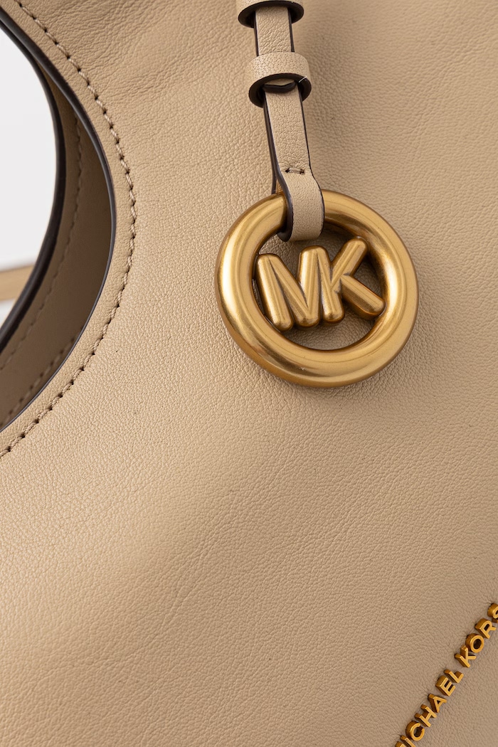 MICHAEL Michael Kors torebka crossbody damska skórzana Haddie beżowy 32T6AX6C2L