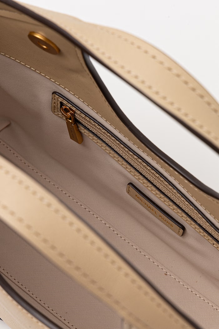 MICHAEL Michael Kors torebka crossbody damska skórzana Haddie 32T6AX6C2L beżowy