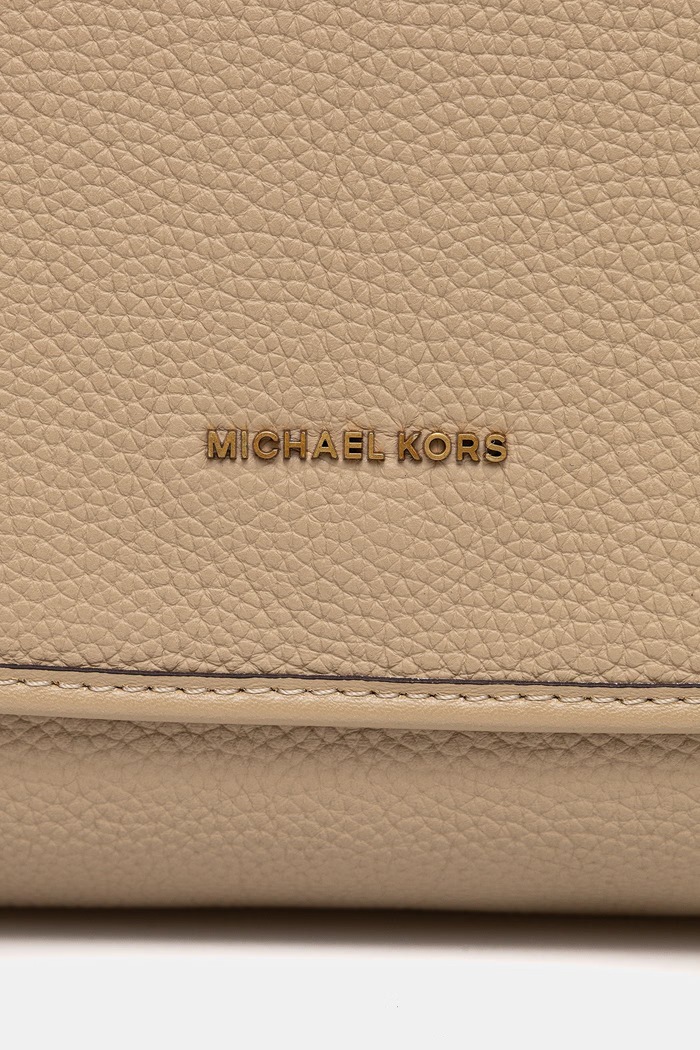 MICHAEL Michael Kors torebka crossbody damska skórzana Holmes beżowy 30T6AX3M2L