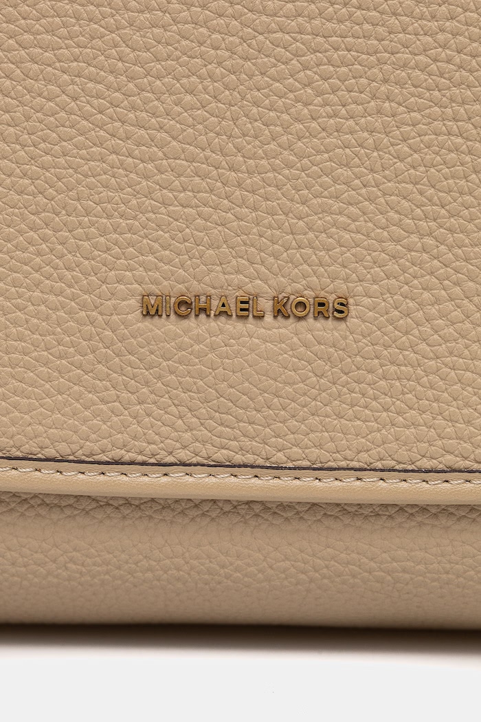 MICHAEL Michael Kors torebka crossbody damska skórzana Holmes beżowy 30T6AX3M2L