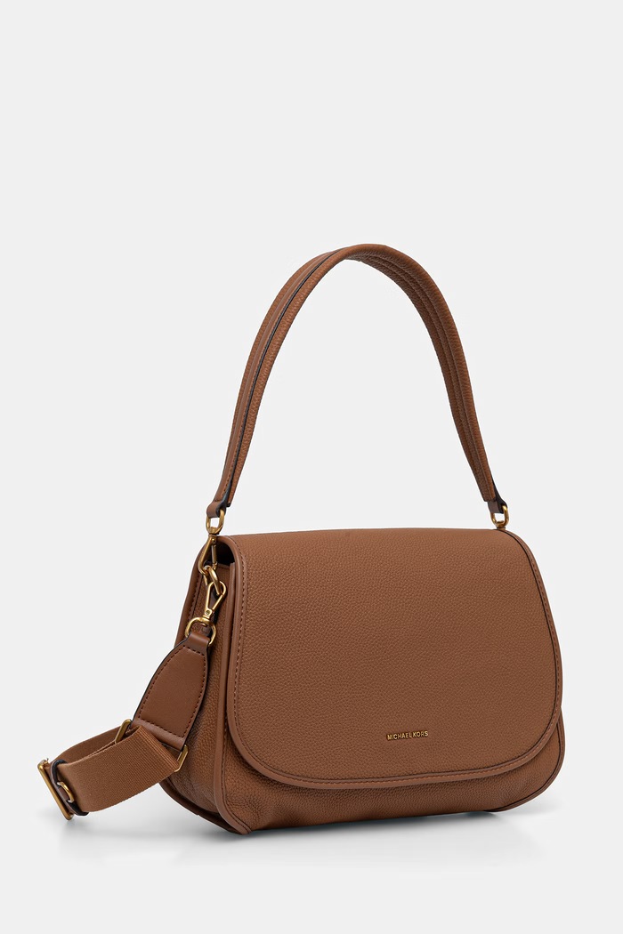 MICHAEL Michael Kors torebka crossbody damska skórzana Holmes 30T6AX3M2L brązowy AW26